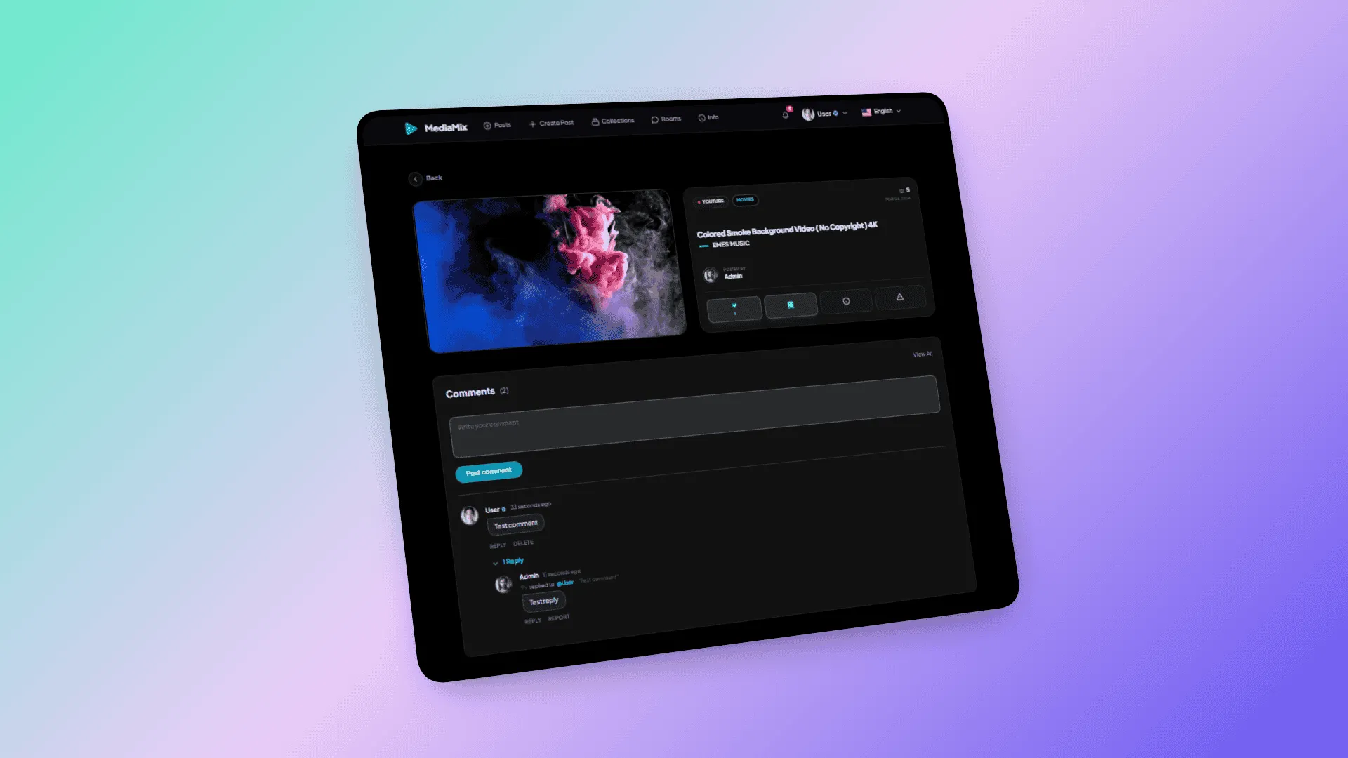 MediaMix - Laravel Media Sharing Platform